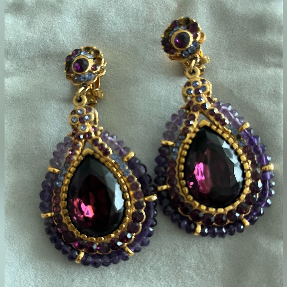 Jose Maria Barrera Clip on Earrings